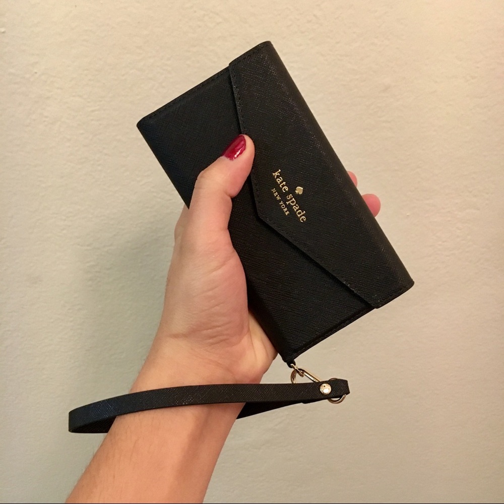 Kate Spade wristlet phone case